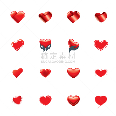 白色,红色,计算机图标,动物心脏,华丽的,请柬,周年纪念,热情,问候,爱