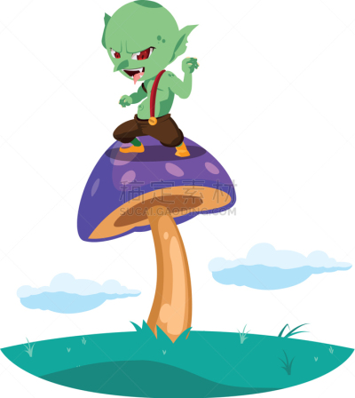 巨魔,丑陋,性格,魔术,玩具,动物,童话故事,儿童,露营,虚构
