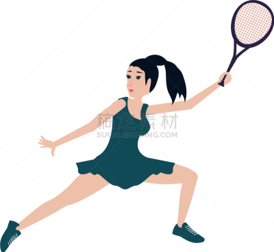 球拍,网球运动,女人,进行中,可爱的,衣服,活力,制服,休闲