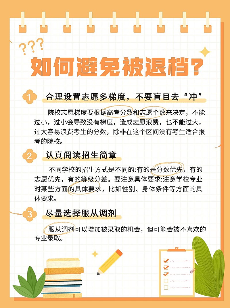 高考志愿填报攻略指南小红书配图