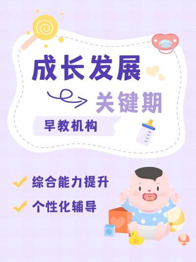 早幼教育儿知识科普小红书封面