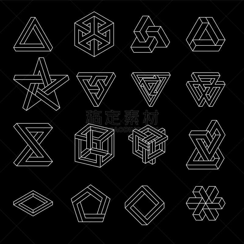 逆境,形状,炼金术,几何形状,模板,品牌名称,几何学,奇异的,布置,复古