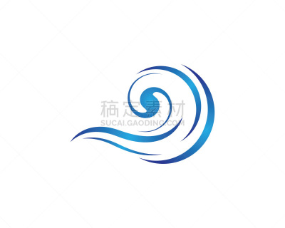 矢量,计算机图标,波浪,运动,清新,华贵,风,肖像,现代,品牌名称