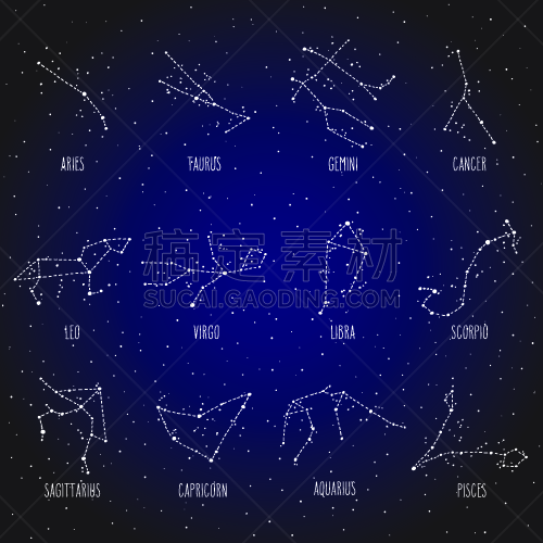 标志,星座,动物手,天秤座,双子座,水瓶座,暗色,狮子座,巨蟹座,天蝎座