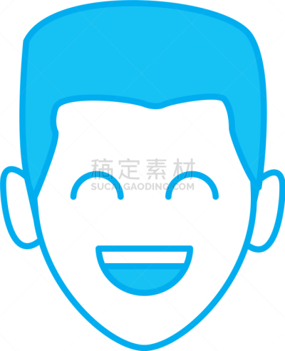 男人,卡通,人,可爱的,概念,性格,幽默,商务,图像,微笑