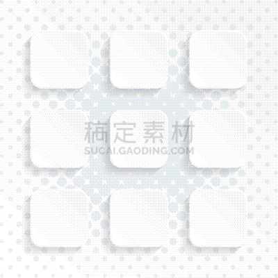 白色,圆形,正方形,按键区,空白的,分离着色,商务,计算机,布置