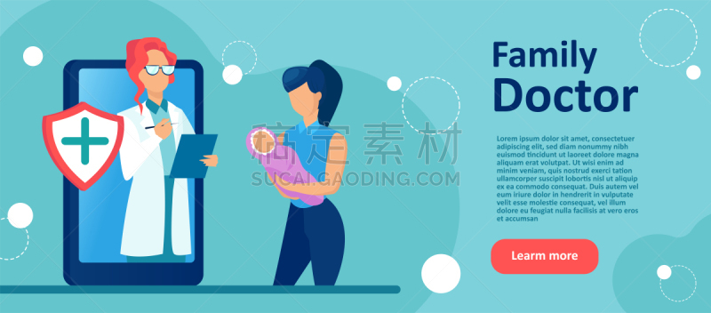母亲,儿童,儿科医师,矢量,新生儿,电子邮件,健康保健,护士,计算机