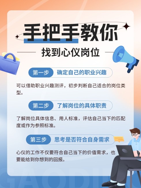 求职攻略指南小红书配图预览效果