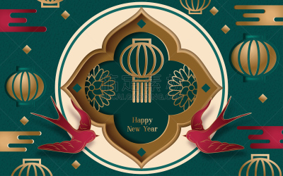 灯笼,绘画插图,幸福,春天,新年前夕,春节,矢量,传统,2020,红色