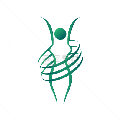healthily women minimal logo