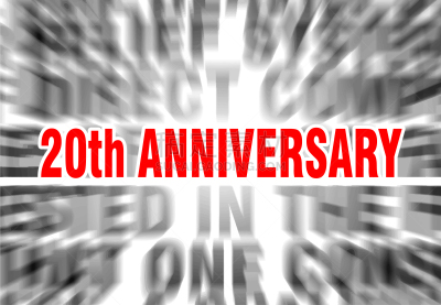 第二十周年,数字20,忠告,运动模糊,焦点,红色,单词,文字,概念,图像