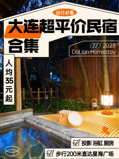 旅游平价民宿合集攻略实景风划重点小红书封面预览效果