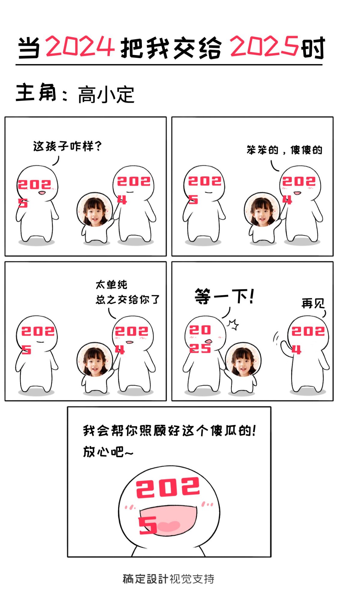 点击进入编辑 新年元旦趣味营销海报预览效果