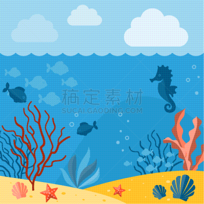 水下,海洋,背景,可爱的,华丽的,野生动物,壁纸,草,动物,化妆舞会服