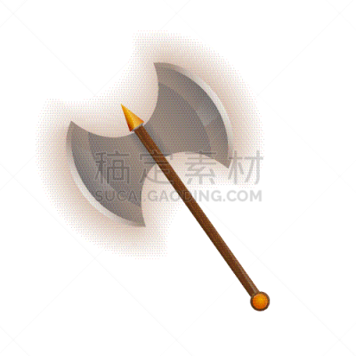 斧,中世纪时代,刀刃,两个物体,图标,榴弹发射器,非凡的,联系