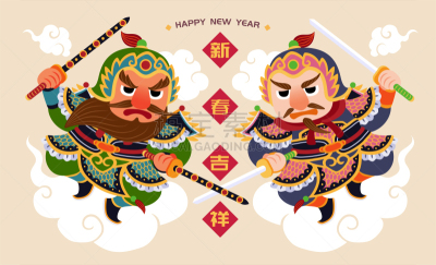 神,可爱的,无人,扁平化设计,矢量,大门,剑,米色背景,图像,水平画幅