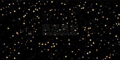 华贵,黄金,五彩纸屑,明亮,星形,机会,金属片,极简构图,新年,闪亮