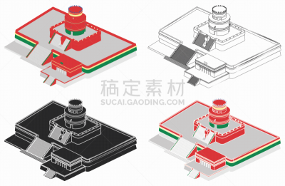 蜗牛,都市风景,天文台,透视图,世界遗产,墨西哥,契晨-伊特萨,著名景点,废墟,品牌名称