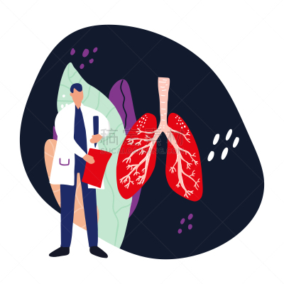 健康保健,绘画插图,人类肺脏,平坦的,生物学,药,哮喘,植物,卡通,乱画