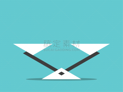三角形,空的,比例,跷跷板,白色,蓝色,黑色,重量,平坦的,空白的