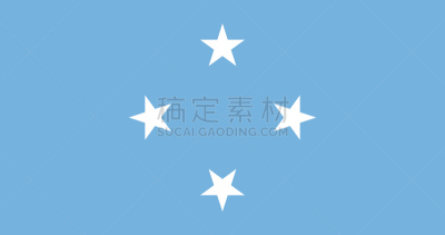 密克罗尼西亚,绘画插图,矢量,波兰,简单,chuuk,澳大利亚,身份,白色,星形