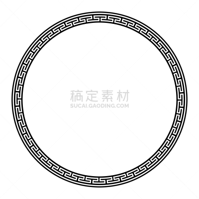 希腊,埃及,圆形,按键,边框,迷宫游戏,传统,华丽的,螺线