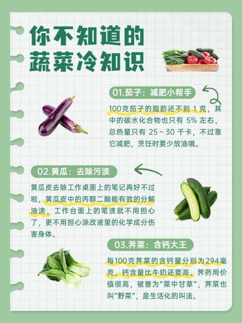 日常生活冷知识科普手帐风小红书配图预览效果