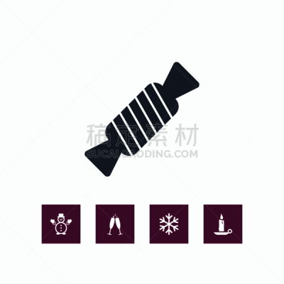 天气,冬天,简单,计算机图标,事件,玩具,一月,霜,布置