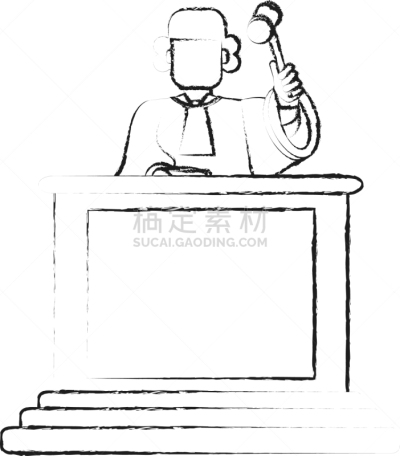 运动模糊,法官,法院,面无表情,职权,男人,概念,剪影