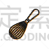 分离着色,白色,图标,商业厨房,搅拌器,橙子,不锈钢,配方,蛋糕,烹调
