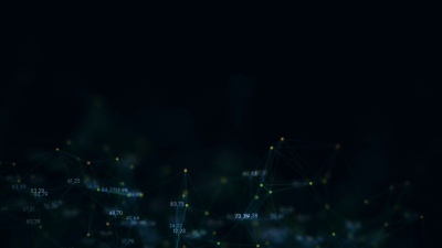 数字和点的 网络。