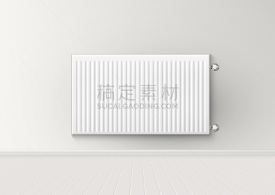 三维图形,散热器,铝,墙,电池,寒冷,气候,热,写实