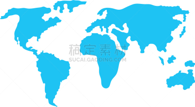 行星,图标,地球形,分离着色,商务,球体,概念,海洋,大洲