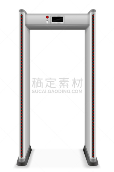 矢量,绘画插图,股票,金属探测器,建筑结构,安全,金属,安全的,行李