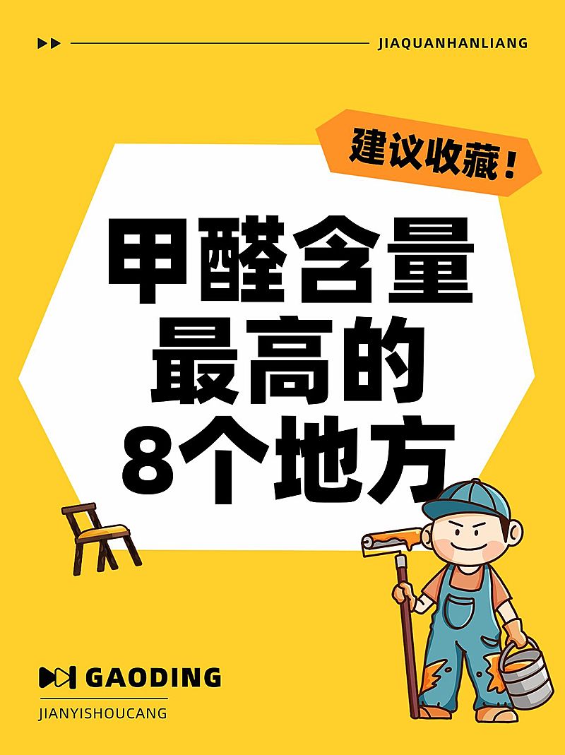 家装装修攻略大字标题小红书封面