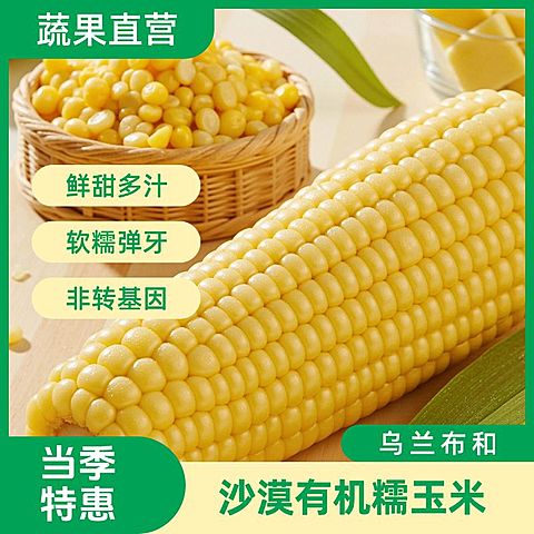 农产品果蔬玉米主图直通车AIGC