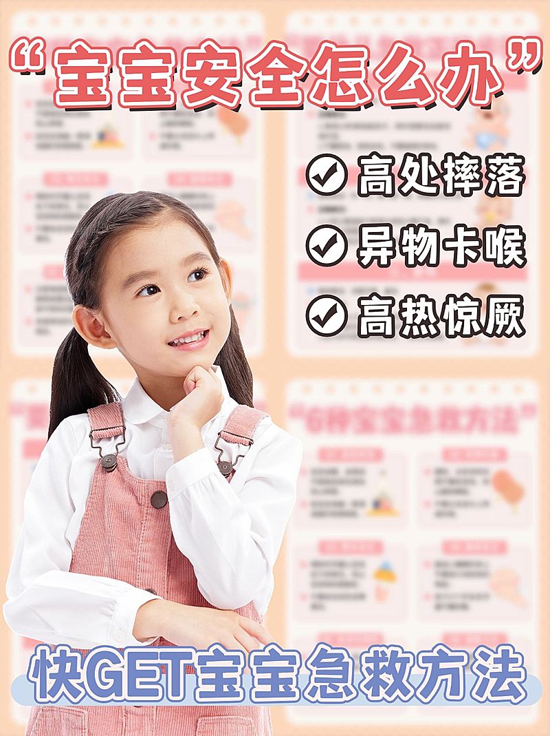 母婴亲子宝宝照护知识科普小红书套装小红书封面