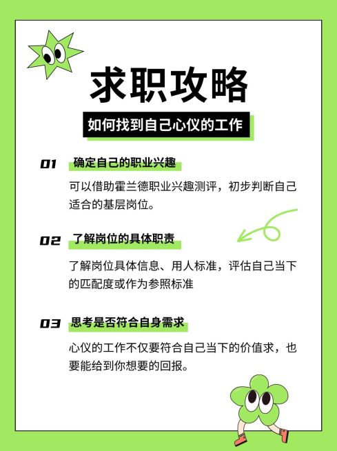 春季招聘求职攻略科普小红书配图预览效果