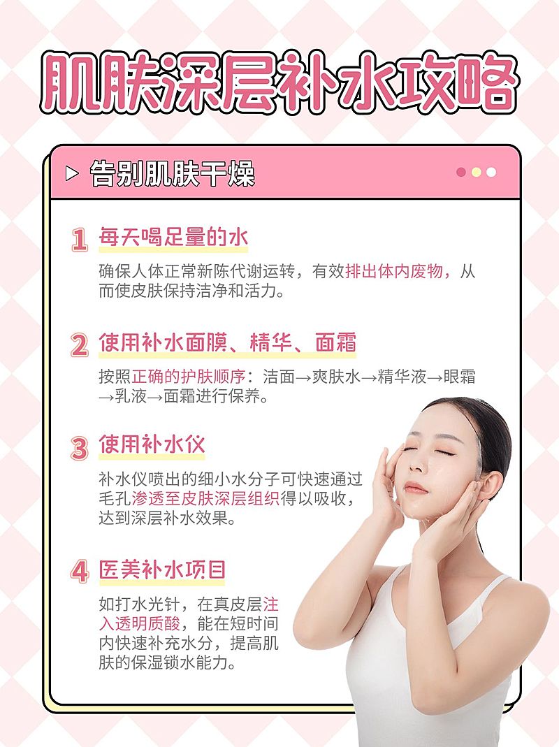 美容美妆护肤攻略小红书配图