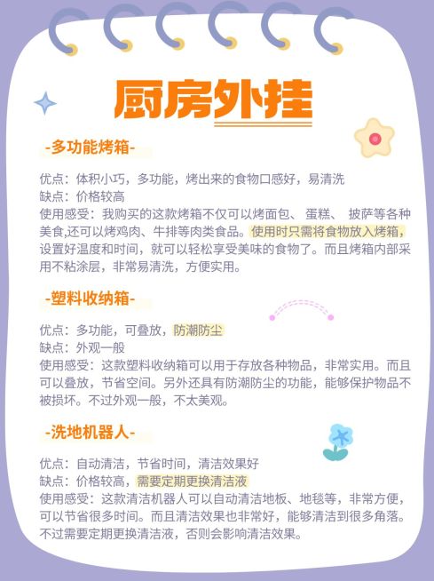 拙气可爱涂鸦风家居家装好物推荐购买攻略小红书配图预览效果