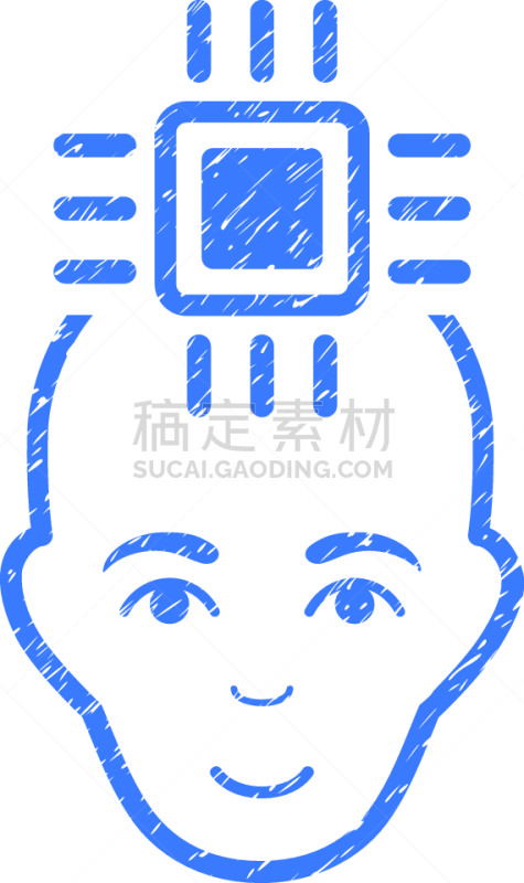计算机,神经系统,颗粒质感,计算机图标,纹理效果,人,网线插头,技术,联系,沟通