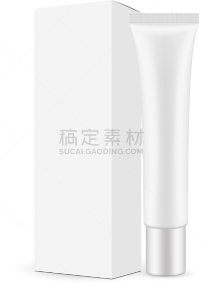 分离着色,塑胶,纸,圆柱体,盒子,白色,长方形,防晒霜,空白的,纸盒