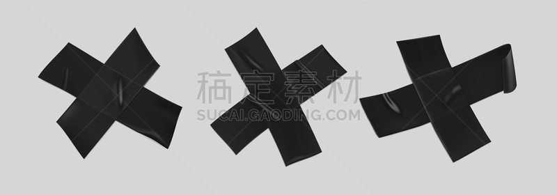 矢量,十字形,黑色,绘画插图,三维图形,胶带,灰色背景,分离着色,威士忌,电工胶布