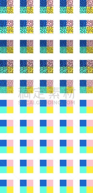 式样,四方连续纹样,孟菲斯风格,40-80年代风格复兴,条纹,几何形状,纺织品,图像,重复