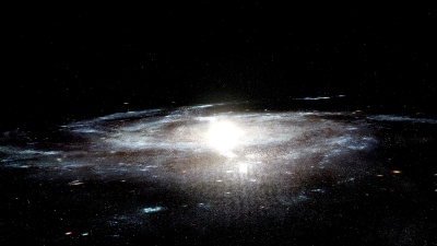 宇宙星系旋转
