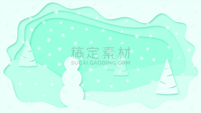 折纸工艺,背景,节日,绘画插图,纸,白色,季节,冬天,雪花