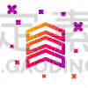 等级,分离着色,彩色图片,图标,白色,线条,直的,模板,品牌名称,证章