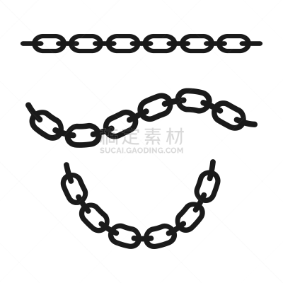 矢量,绘画插图,钢铁,图标,计划书,链,金属,符号,概念,技术