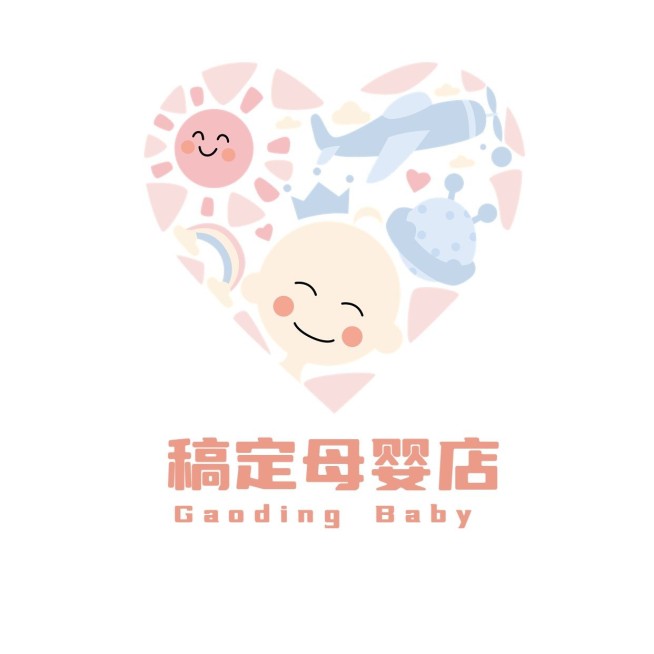 母婴亲子可爱店铺品牌LOGO图标预览效果