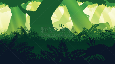 地形,森林,背景,深的,自然,季节,浪漫,全景,壁纸